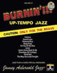 Jamey Aebersold Jazz #61 BURNING UP TEMPO STANDARDS BK/CD cover